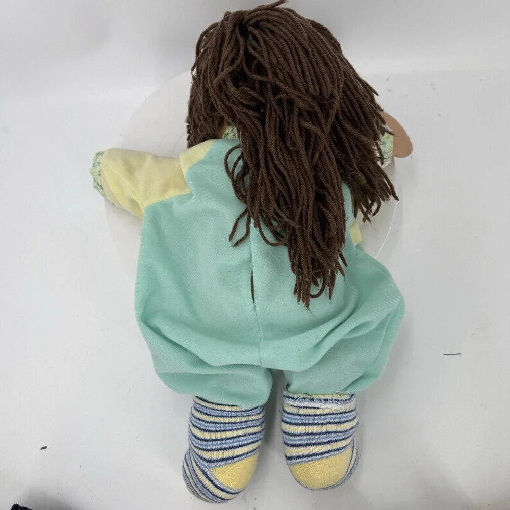 Vintage 1985 Cabbage Patch Kids Coleco Doll HM74 Brown Hair Eyes Xavier Roberts